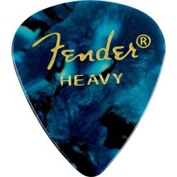 Fender 351 Ocean Turquoise Picks Heavy
