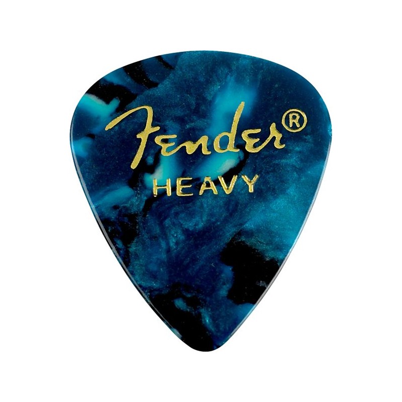 Fender 351 Ocean Turquoise Picks Heavy