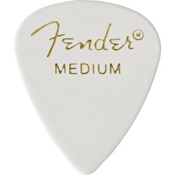 Fender 351 White Picks Medium