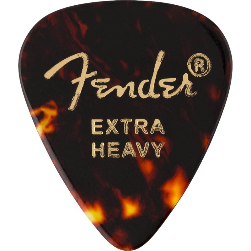 Fender 351 Tortoise Shell Picks Extra Heavy