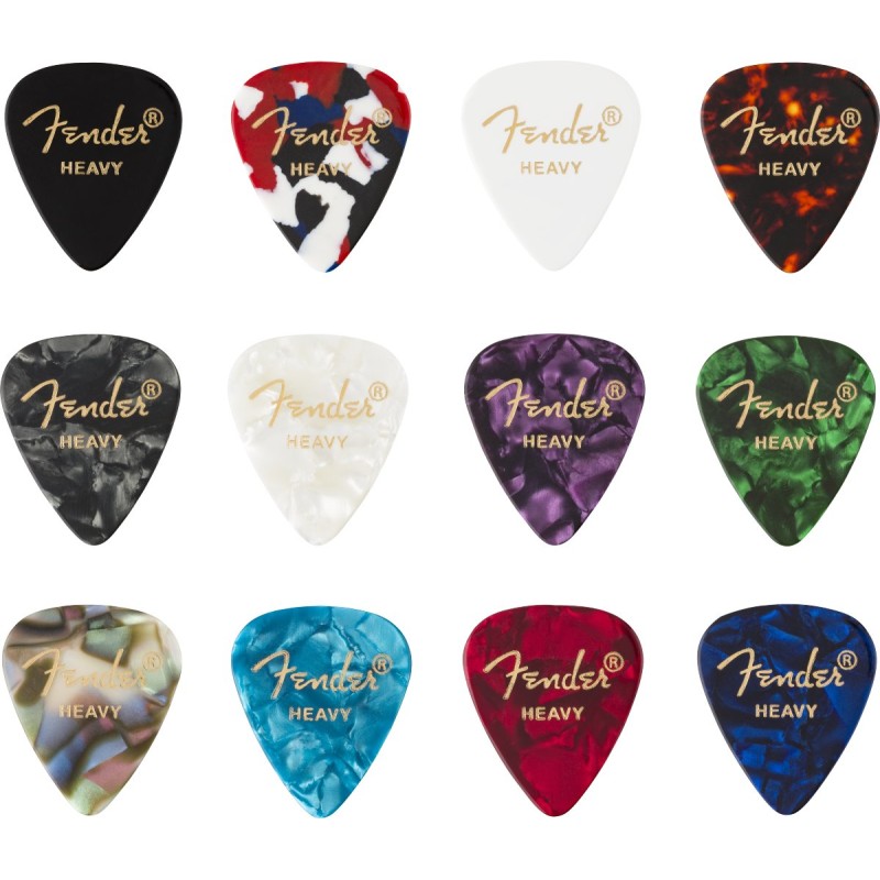 Fender 351 Medley Picks Heavy