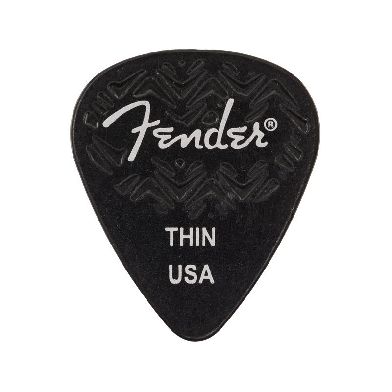 Fender Grip Black Picks Thin