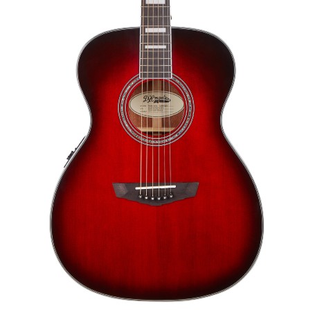D'Angelico Premier Tammany Trans Black Cherry Burst