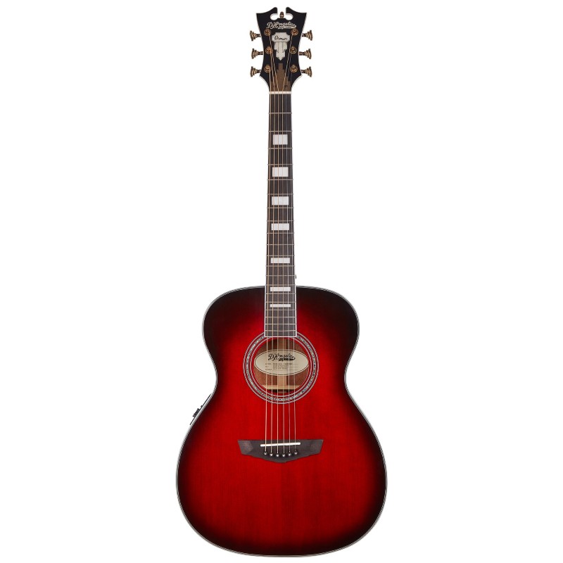 D'Angelico Premier Tammany Trans Black Cherry Burst