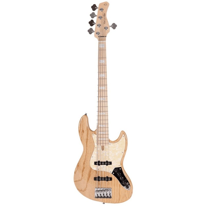 Marcus Miller V7 Swamp Ash 5 NT Natural 2nd Gen