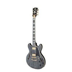 D'Angelico Excel Mini DC Black Dog