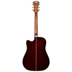 D'Angelico Premier Bowery Trans Black Cherry Burst