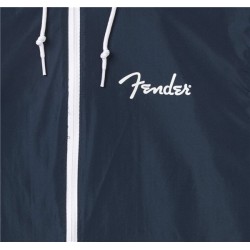 Fender Spaghetti Logo Windbreaker Navy S