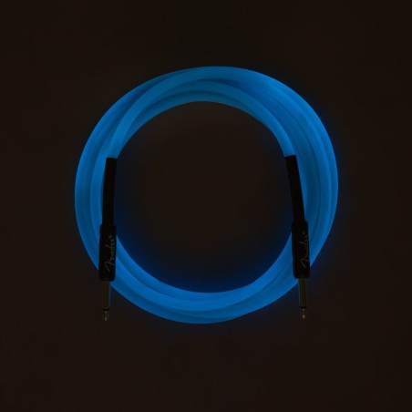 Fender Professional Glow in the Dark Cable 3 Blue