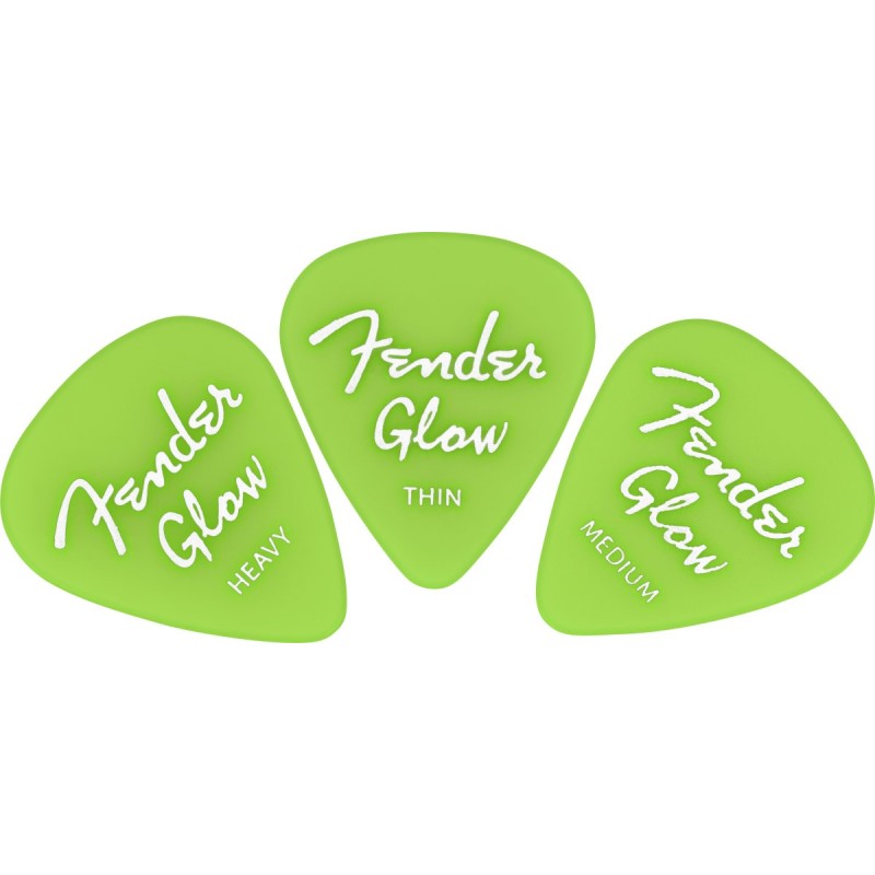 Fender Glow in The Dark 351 Picks