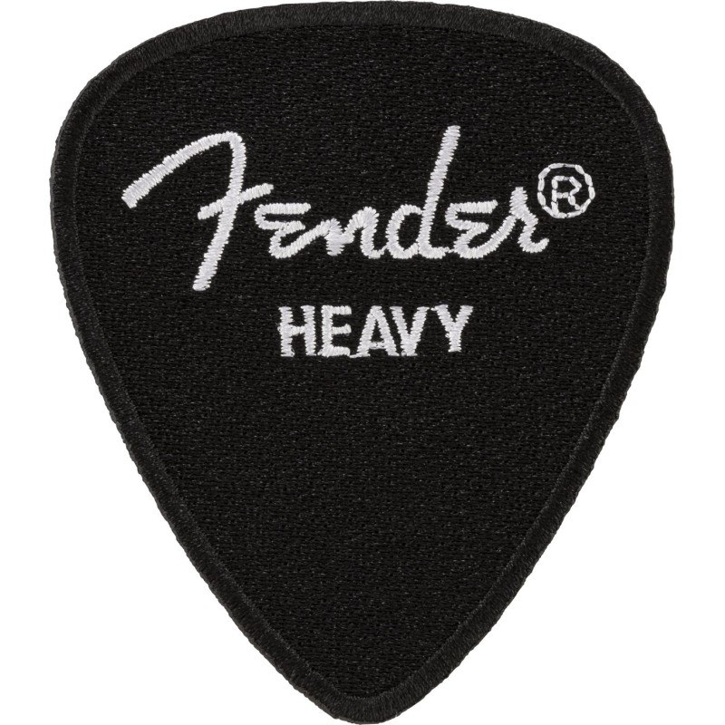 Fender Heavy Pick Patch Black