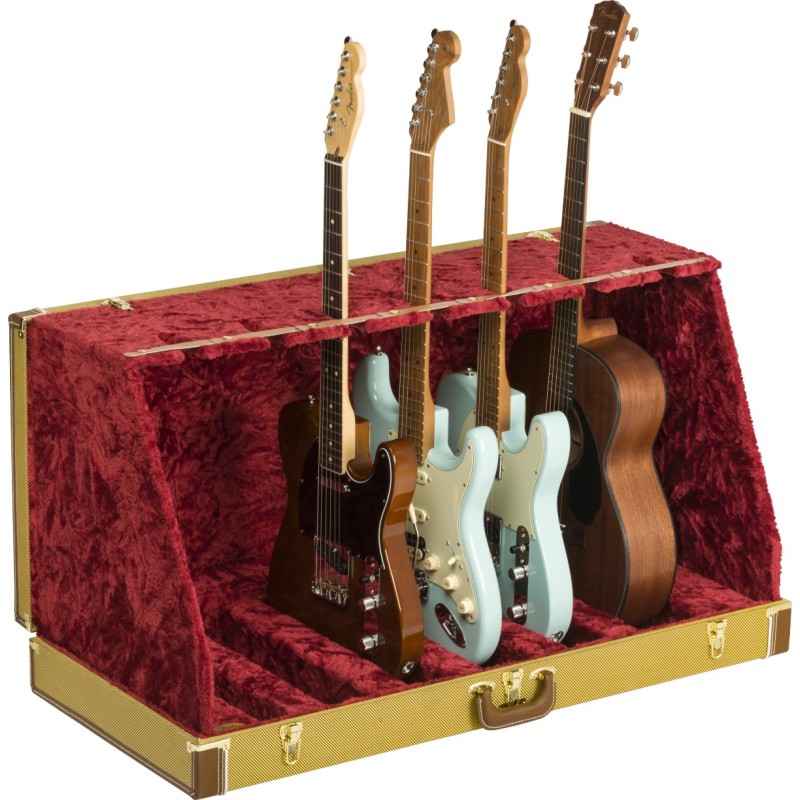 Fender Classic Series Case Stand 7 Guitar Tweed