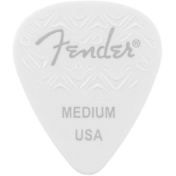 Fender 351 Grip White Picks Medium