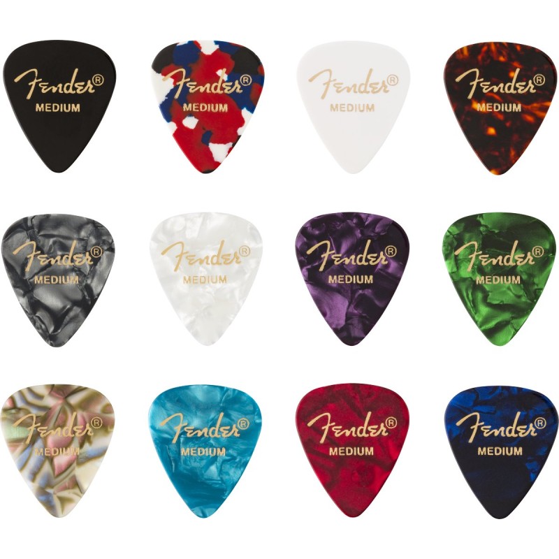 Fender 351 Medley Picks Medium