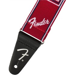 Fender Weighless Strap Mono R/W/B