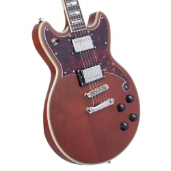 D'Angelico Deluxe Brighton Matte Walnut