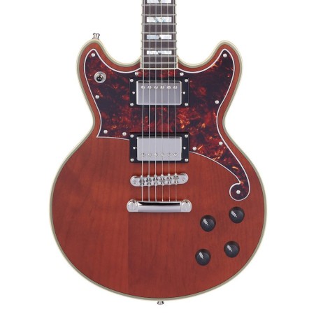 D'Angelico Deluxe Brighton Matte Walnut