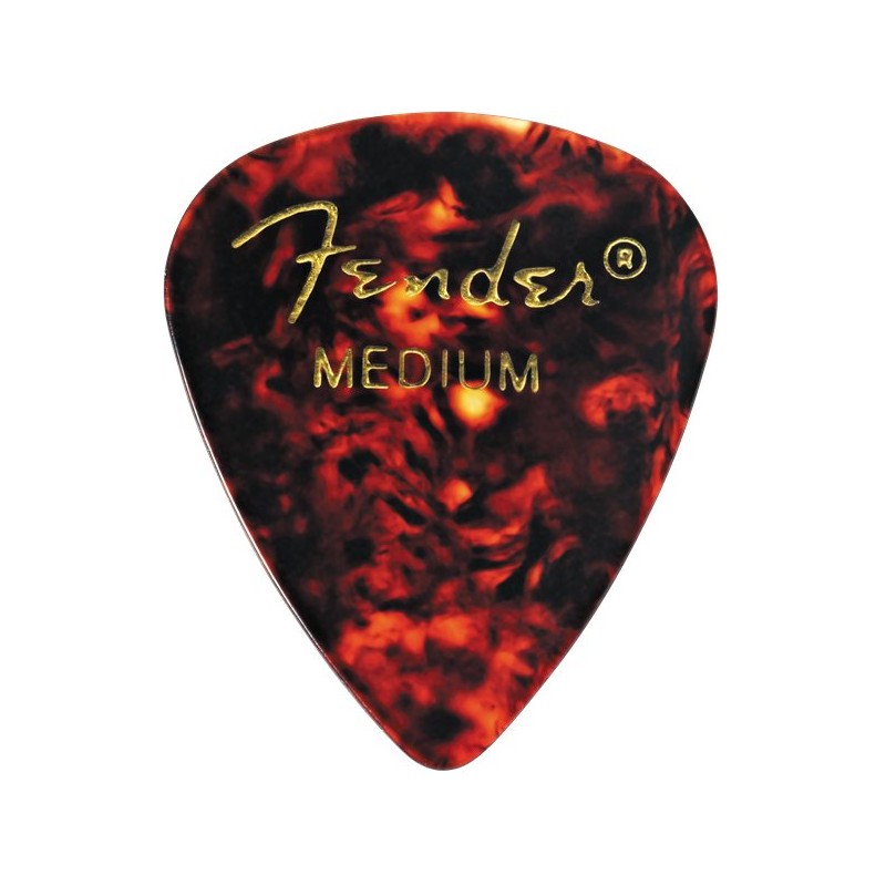Fender 351 Tortoise Shell Pick Medium