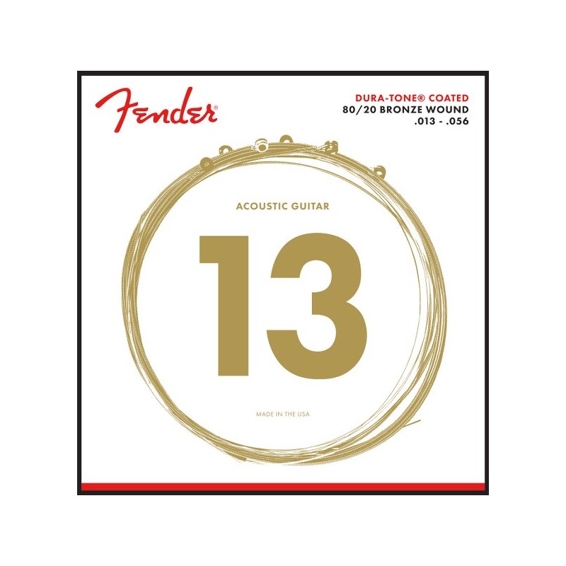 Fender 880M Dura-Tone 80/20 Coated 13-56