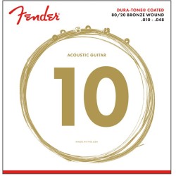 Fender 880XL Dura-Tone 80/20 Coated 10-48