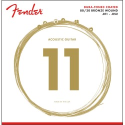 Fender 880CL Dura-Tone 80/20 Coated 11-52