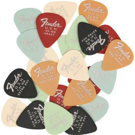 Fender Dura-Tone 351 Picks 24 Mix