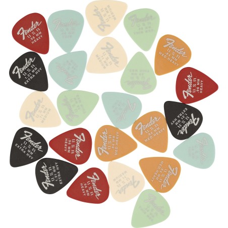 Fender Dura-Tone 351 Picks 24 Mix