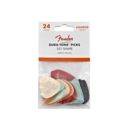 Fender Dura-Tone 351 Picks 24 Mix