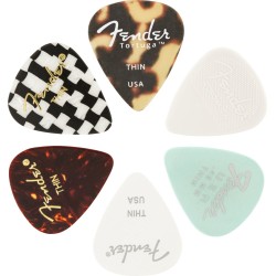 Fender 351 Shape Material Medley Picks Thin