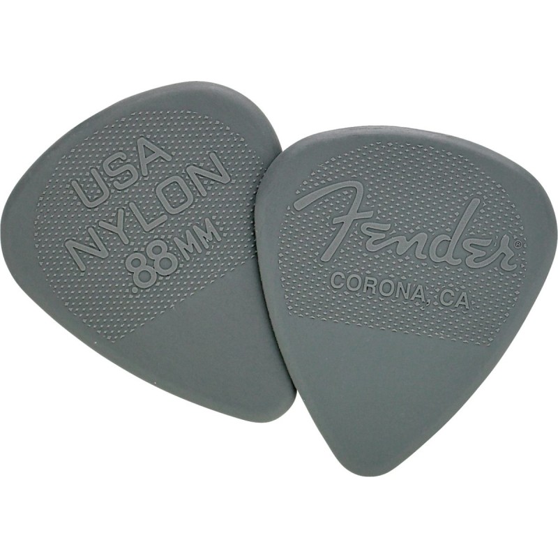 Fender 351 Nylon Picks 0.88 Dark Gray
