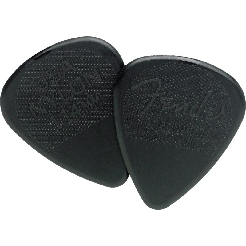 Fender 351 Nylon Picks 1,14 Black