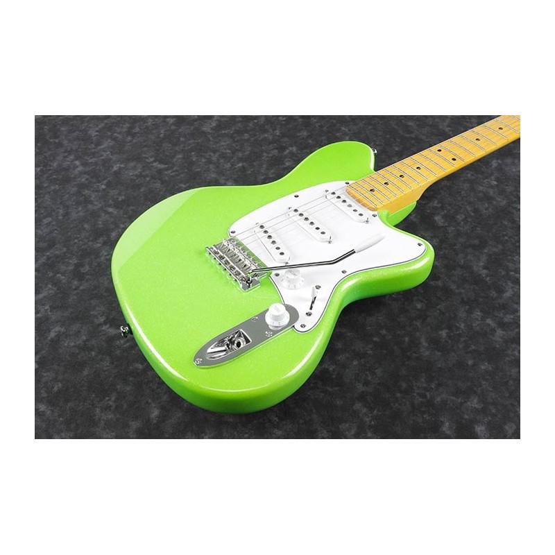 Ibanez YY10 Slime Green Sparkle