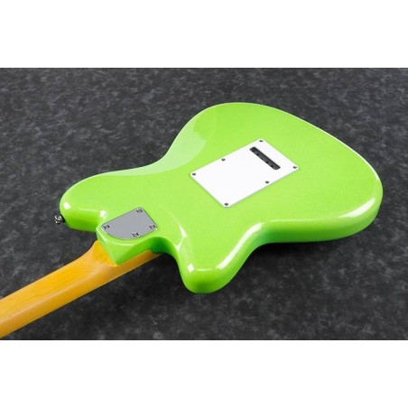 Ibanez YY10 Slime Green Sparkle