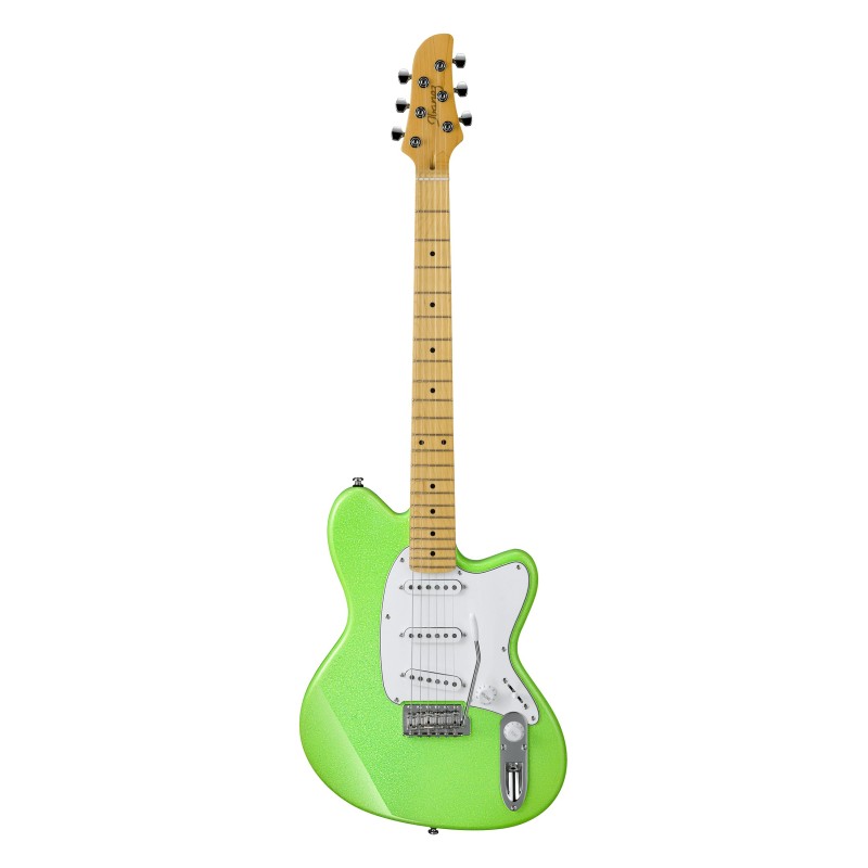 Ibanez YY10 Slime Green Sparkle