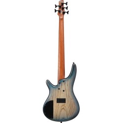Ibanez SR605E Cosmic Blue Starburst Flat