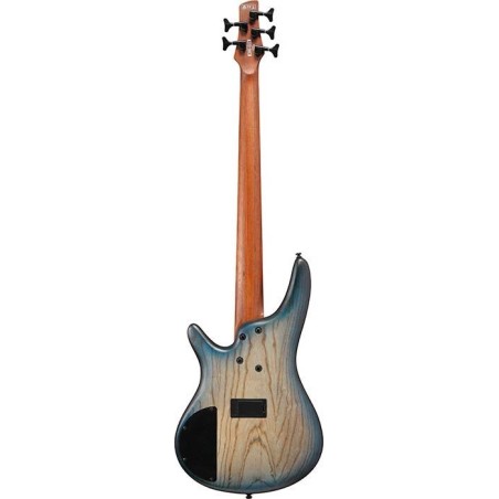 Ibanez SR605E Cosmic Blue Starburst Flat
