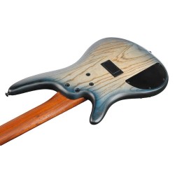 Ibanez SR605E Cosmic Blue Starburst Flat