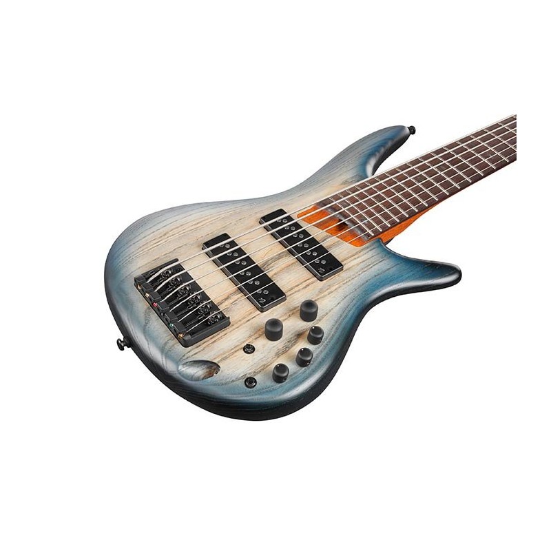 Ibanez SR606E-CTF Cosmic Blue Starburst Flat