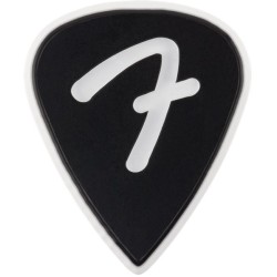 Fender 351 F Grip Black Picks Extra Heavy