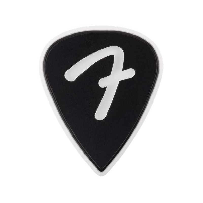 Fender 351 F Grip Black Picks Extra Heavy