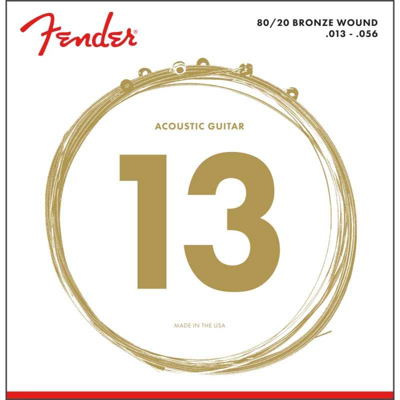 Fender 70M 80/20 Bronze 13-56