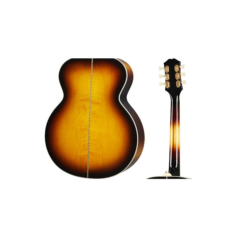 Epiphone J-200 Aged Vintage Sunburst Gloss