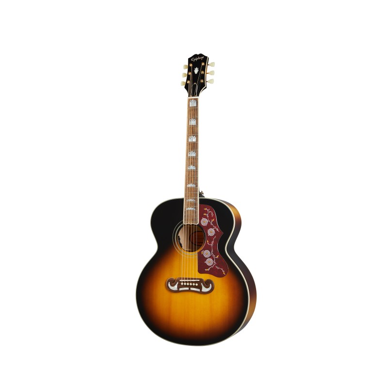 Epiphone J-200 Aged Vintage Sunburst Gloss