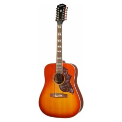 Epiphone Hummingbird 12-String Aged Cherry Sunburst Gloss