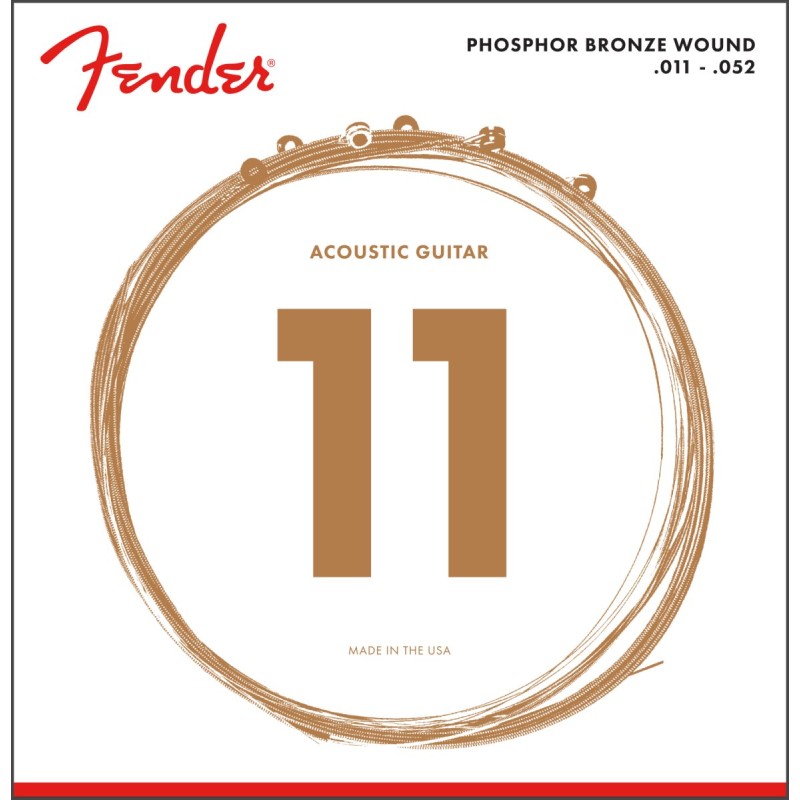 Fender 60CL Phosphor Bronze 11-52