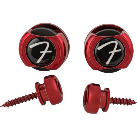 Fender Strap Locks Infinity Red