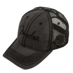 Fender Blackout Trucker Hat Gray