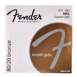 Fender 70CL 80/20 Bronze 11-52