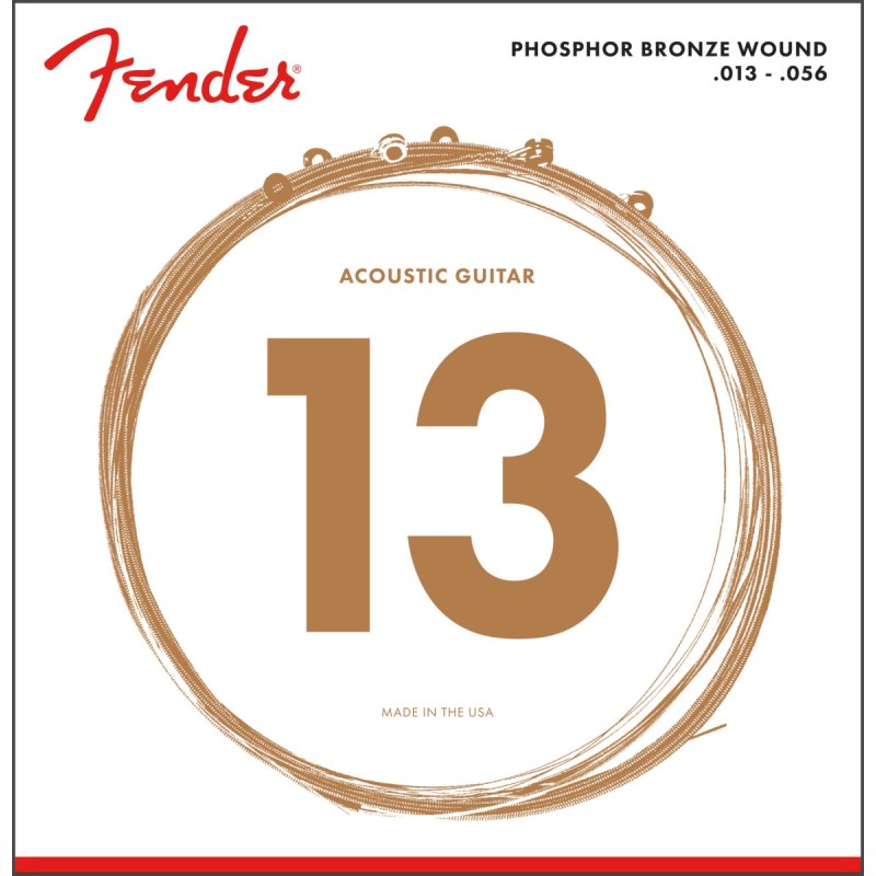 Fender 60M Phosphor Bronze 13-56