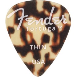 Fender 351 Tortuga Picks Thin